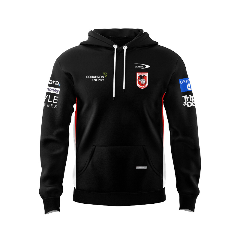 NRL St George Illawarra Dragons 2026 Team Sport Hoodie