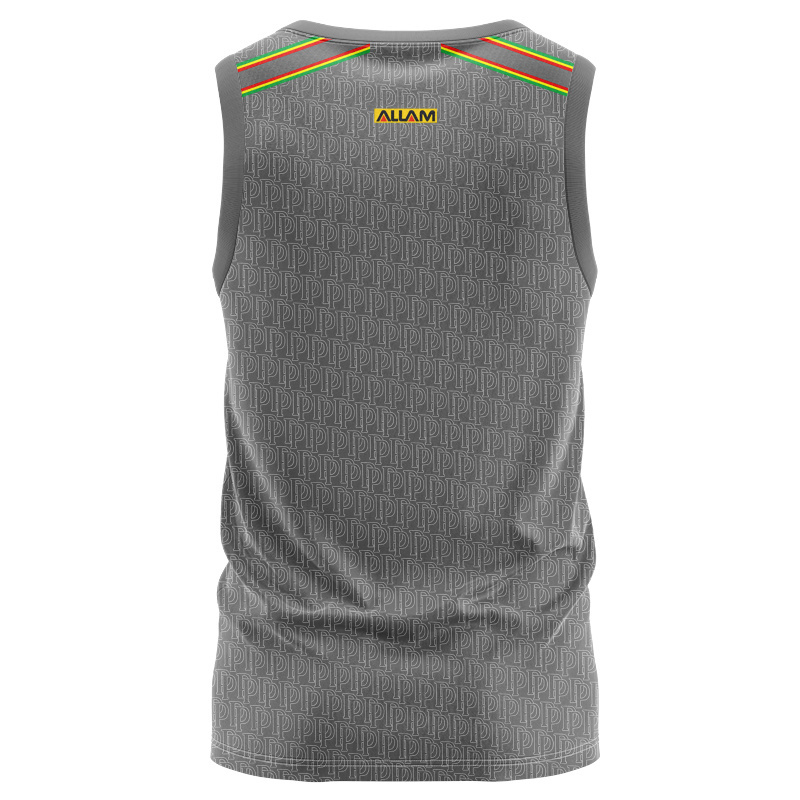 NRL Penrith Panthers 2026 Grey Media Singlet