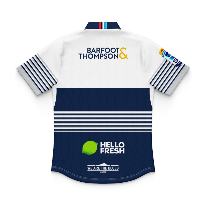 Kid's Auckland Blues Super Rugby 2026 Home Polo Jersey