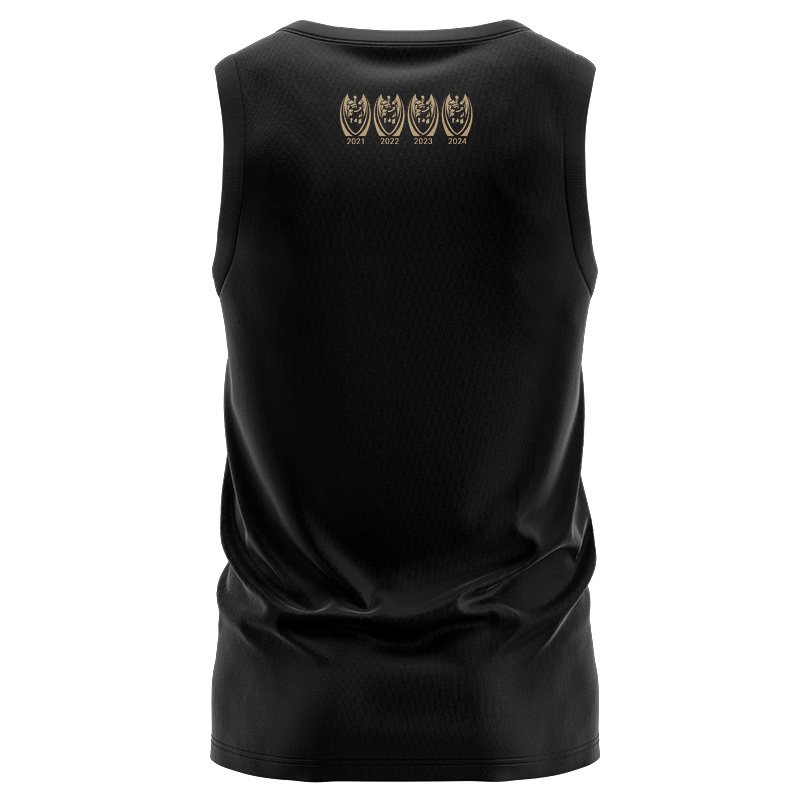 NRL Penrith Panthers 2024 Black Premiers Singlet