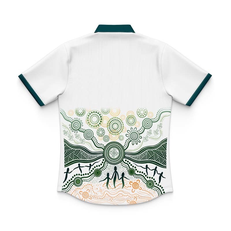 Kid's Australian Wallabies 2025 Alternate Polo Jersey