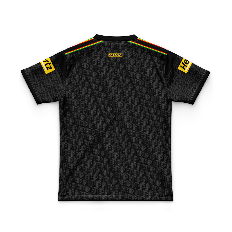 Kid's NRL Penrith Panthers 2026 Black Media Jersey
