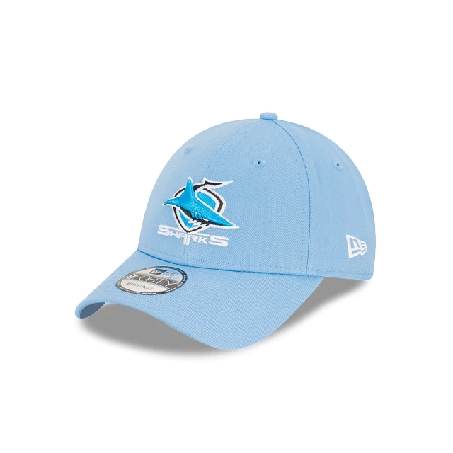 NRL Cronulla-Sutherland Sharks Blue Embroidered Logo Cap 2025