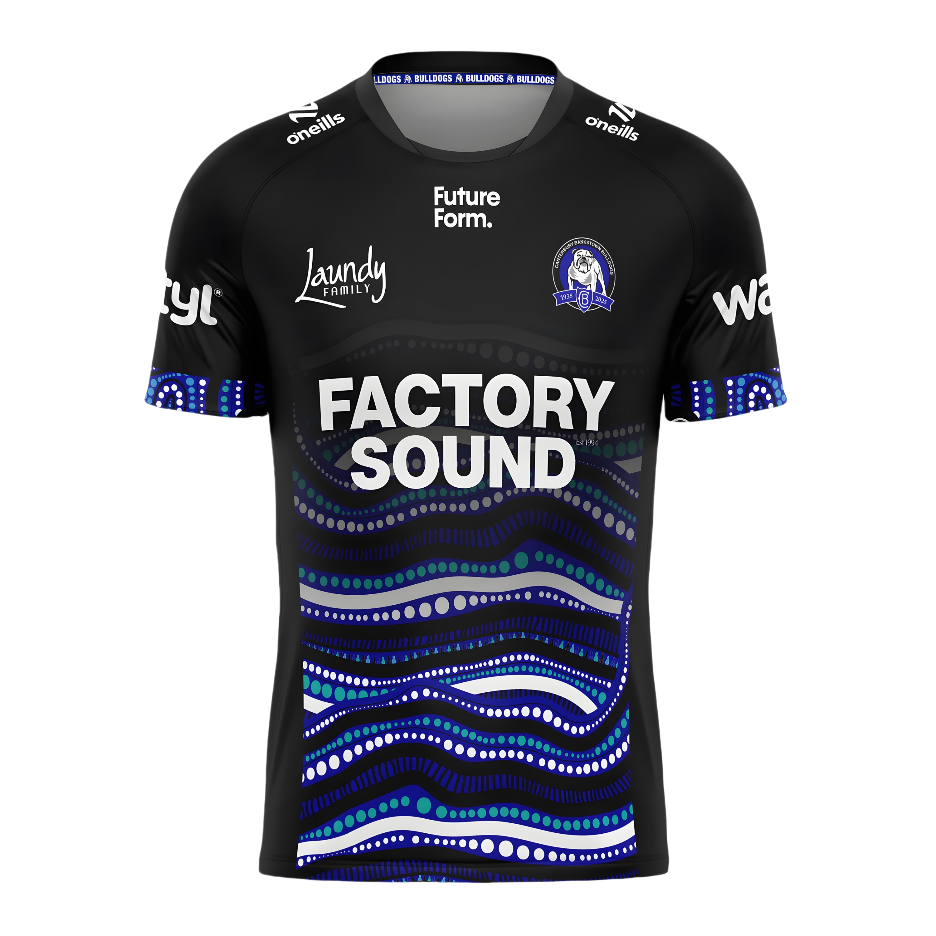 NRL Canterbury-Bankstown Bulldogs 2025 Indigenous Training Jersey