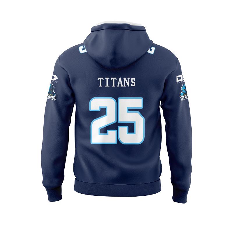 NRL Gold Coast Titans 2025 #25 Gridiron Hoodie