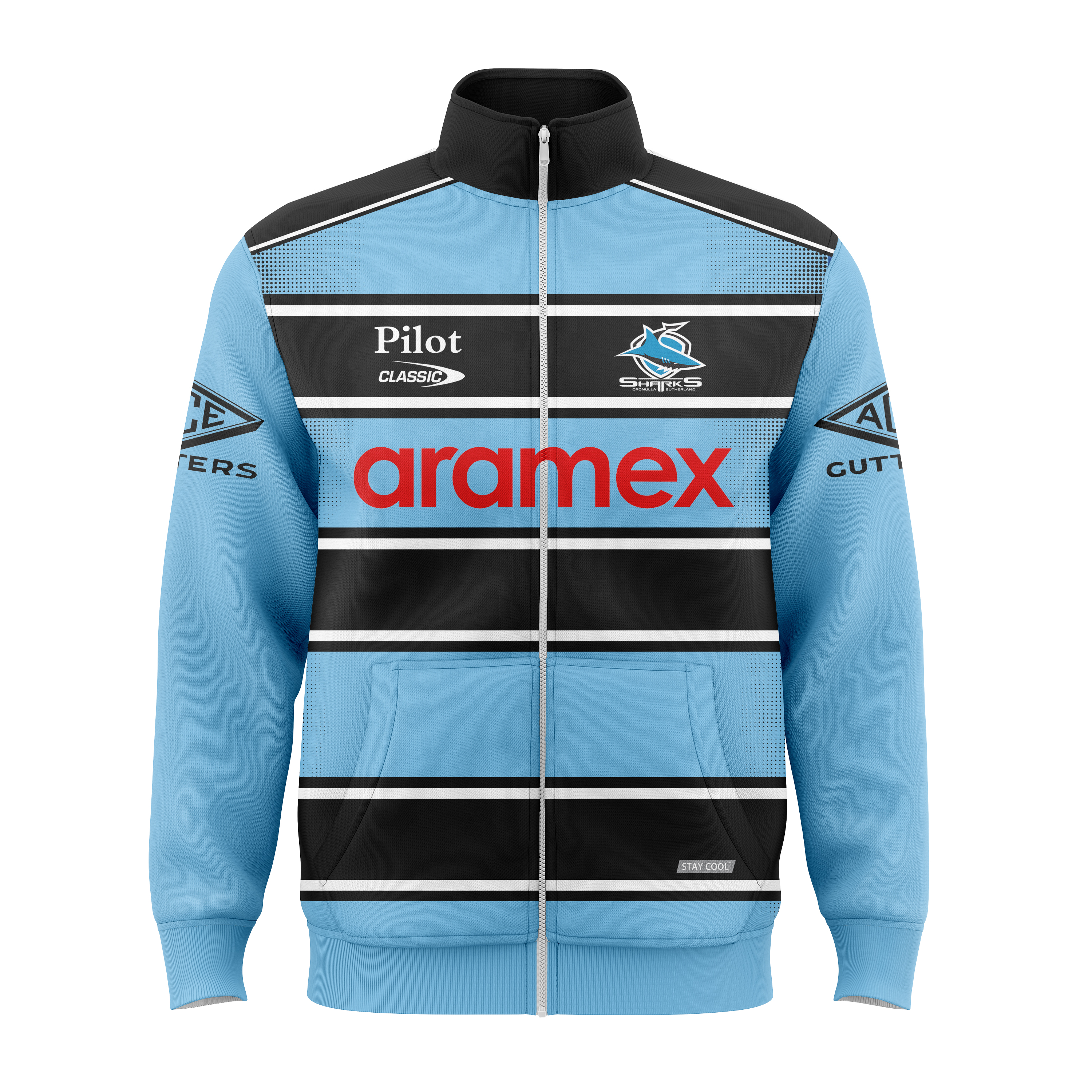 NRL Cronulla-Sutherland Sharks 2025 Warm Up Jacket