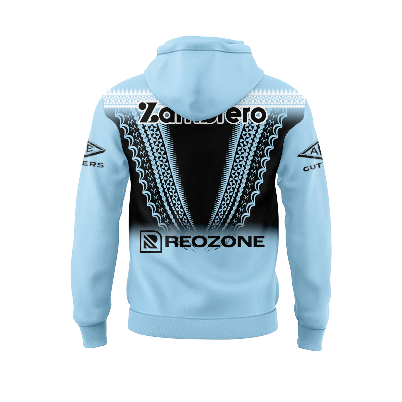 NRL Cronulla-Sutherland Sharks 2025 Pasifika Alternate Hoodie