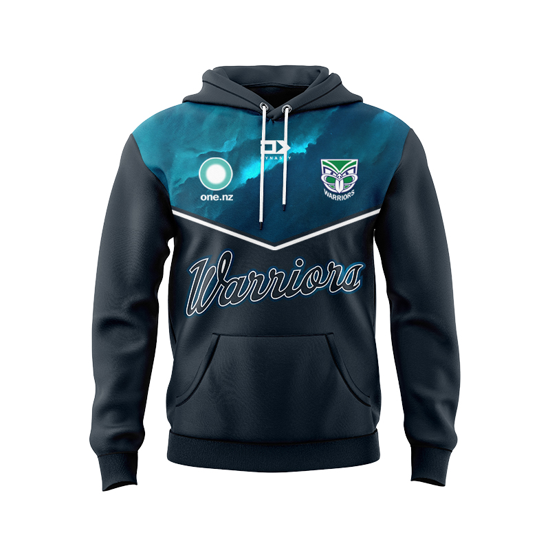 NRL New Zealand Warriors 2025 Captains Run NRLW Hoodie