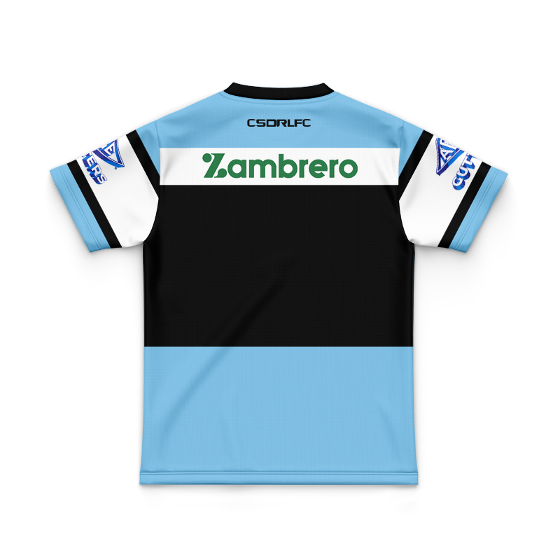 Kid's NRL Cronulla-Sutherland Sharks 2025 Home Jersey
