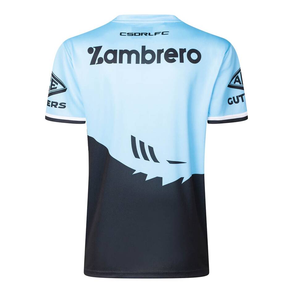 NRL Cronulla-Sutherland Sharks 2025 Sky/Blk Training Jersey