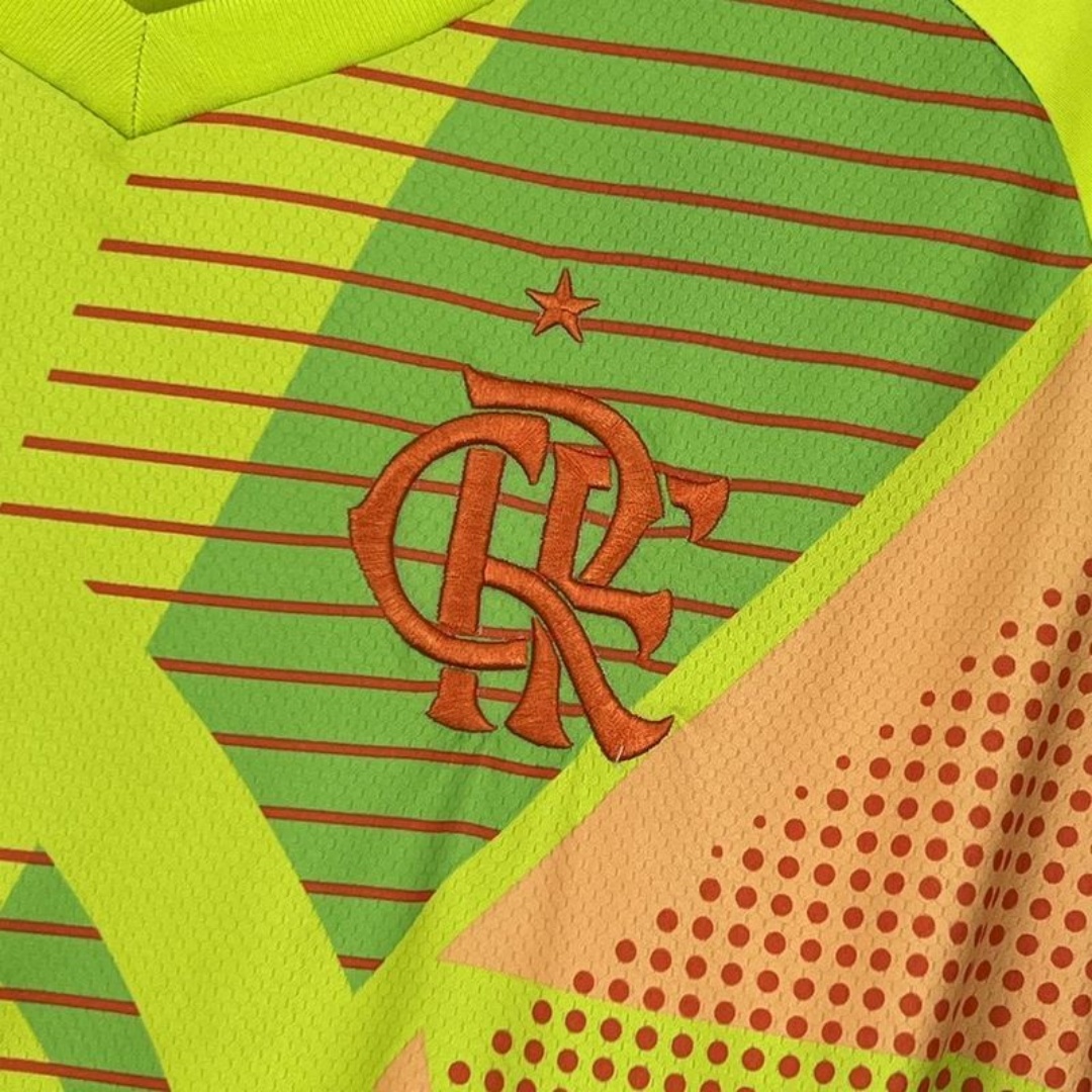 Flamengo Yellow Goalkeeper Jersey 2025