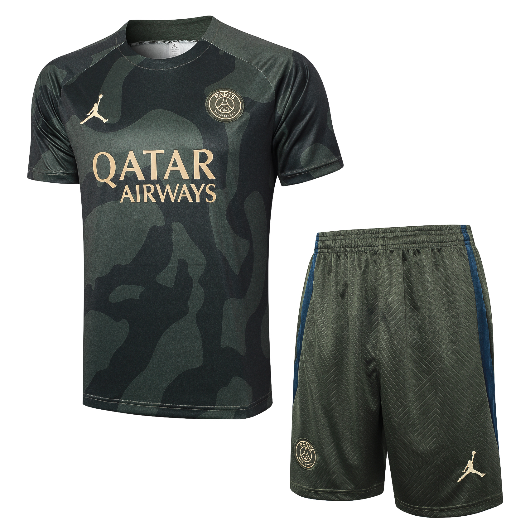 Paris Saint-Germain Short Sleeve Track Suit 2024/25 MEN529