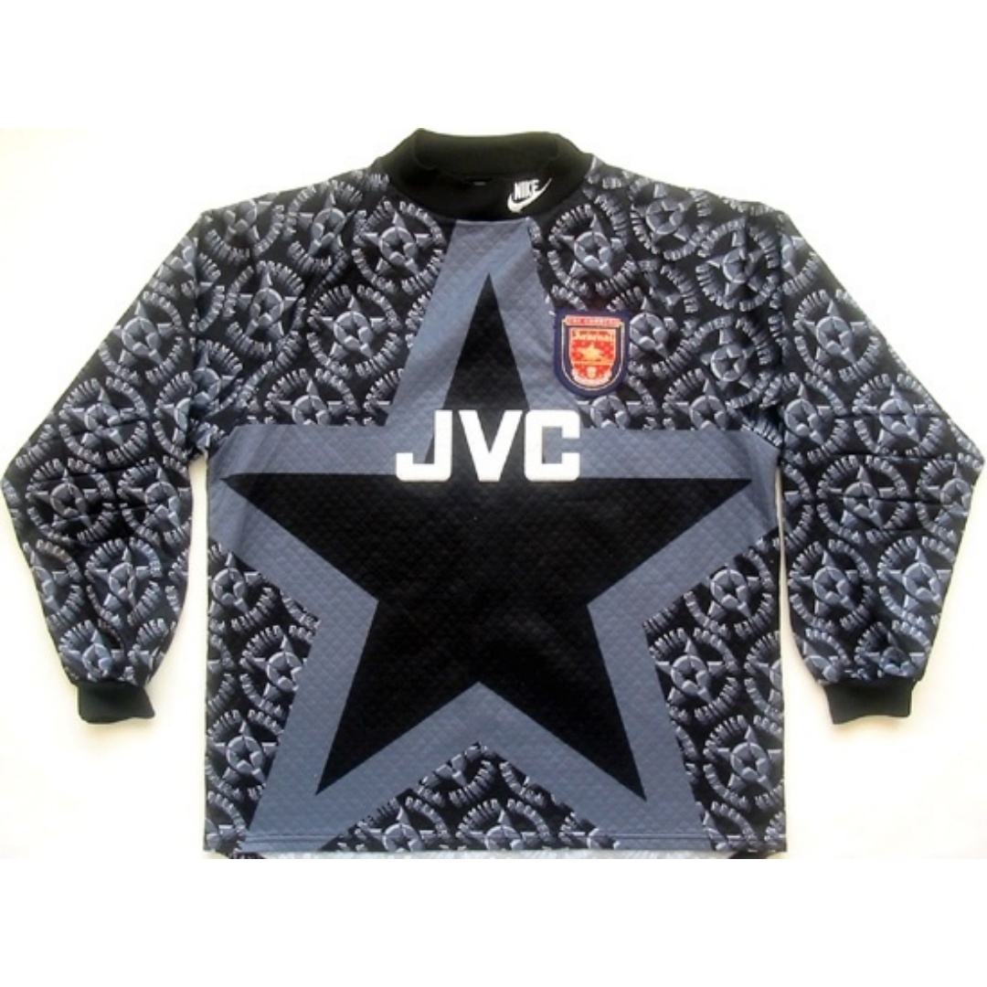 Retro Arsenal Goalkeeper Long Sleeve Jersey 1994/95