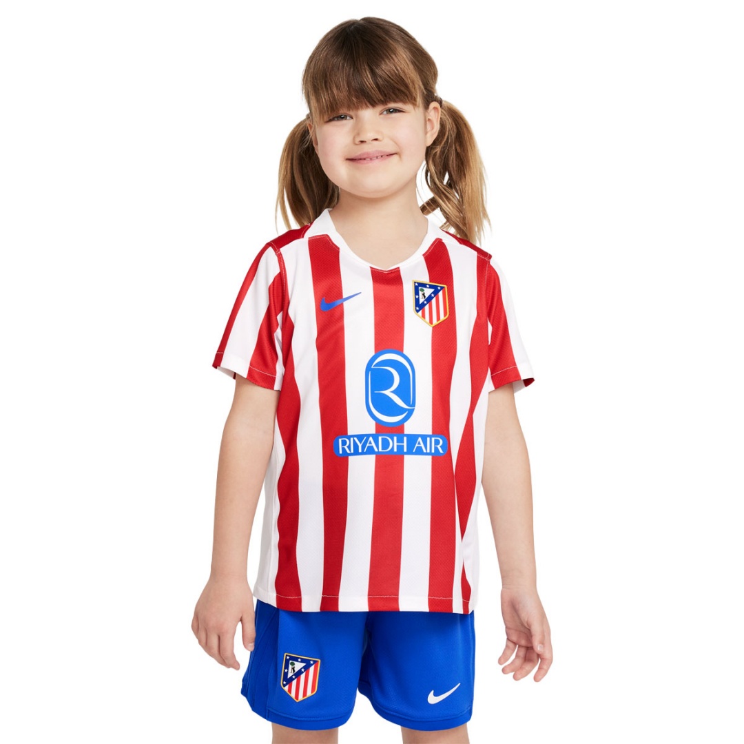 Kid's Atletico Madrid Home Kit 2025/26