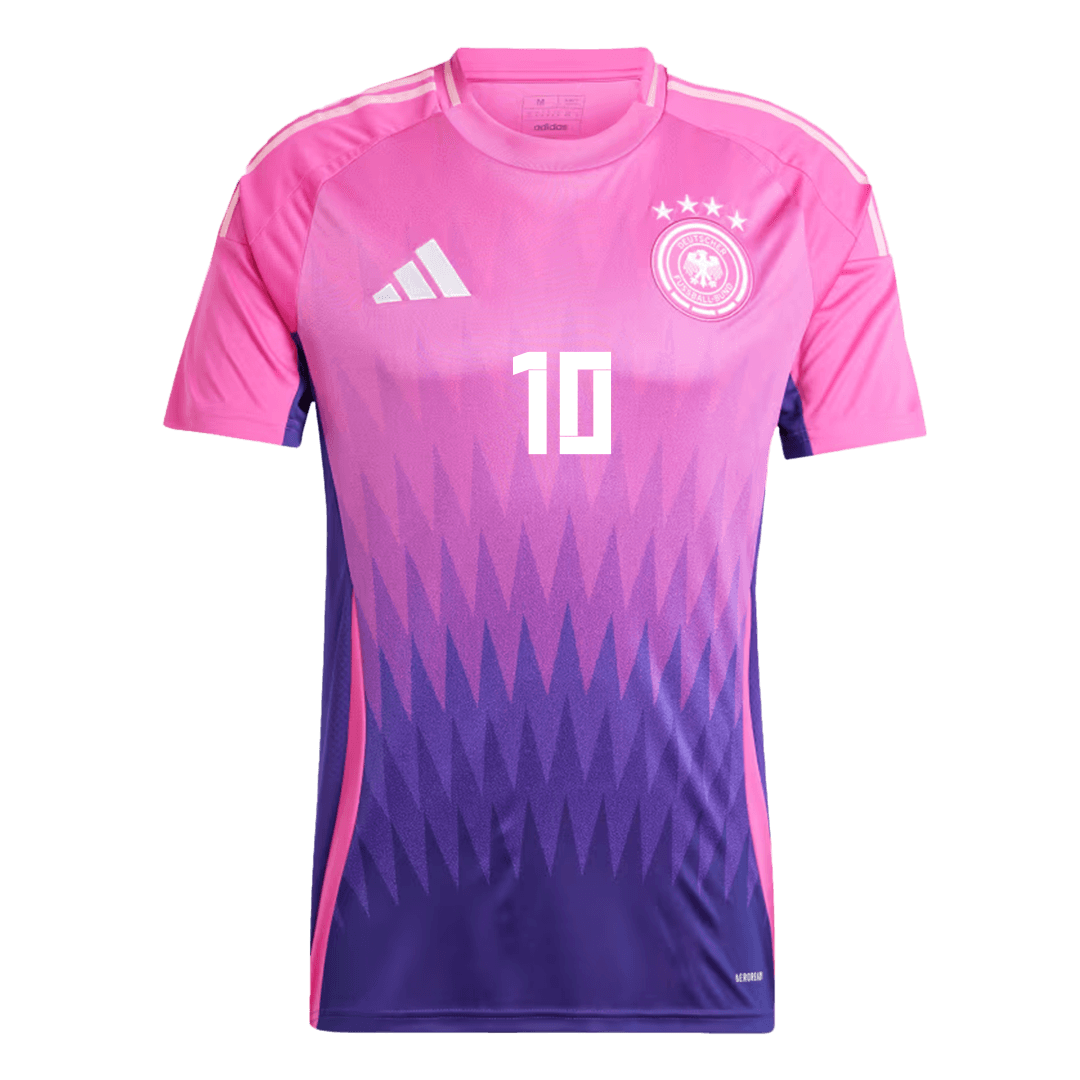 Jamal Musiala #10 Germany Away Jersey EURO 2024