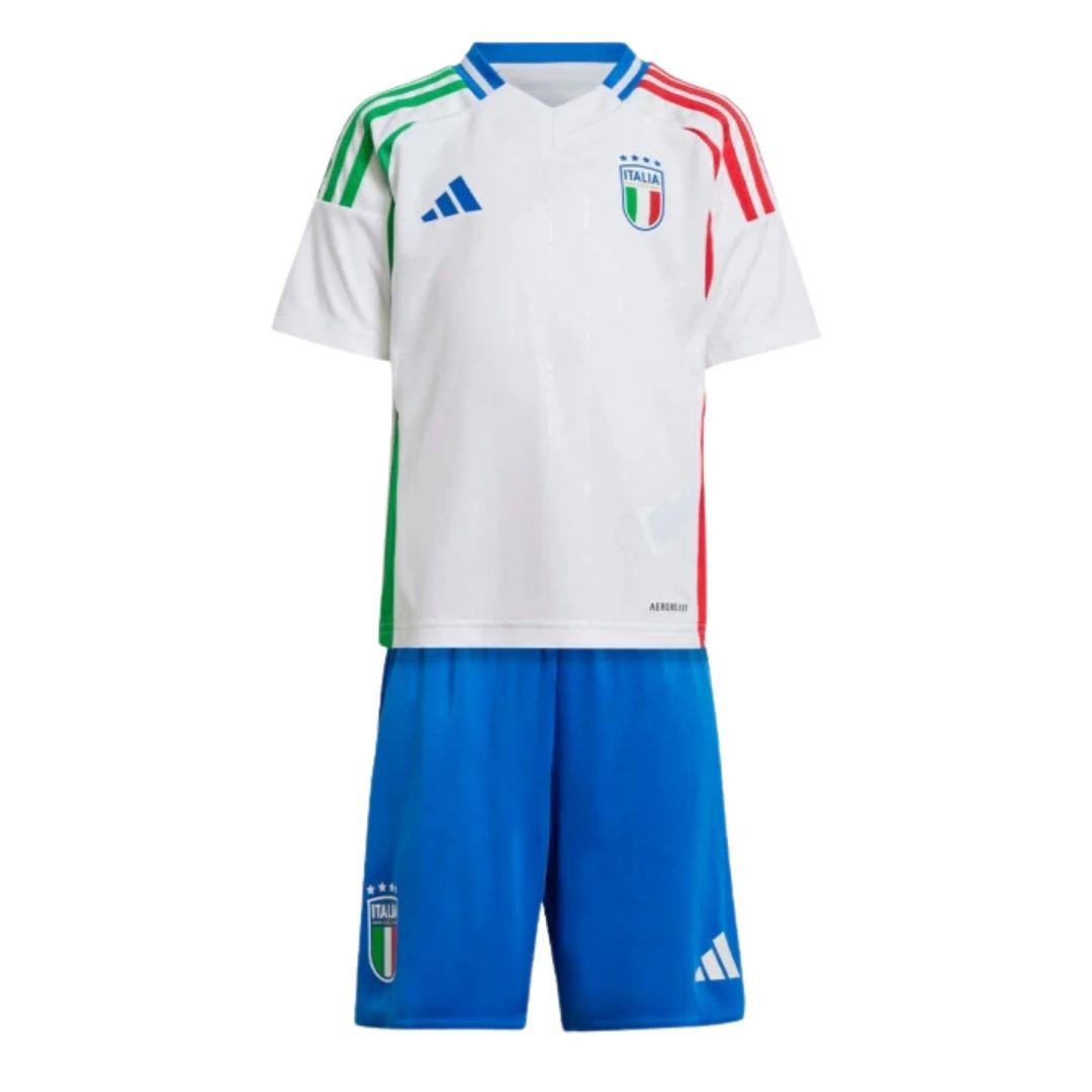 Kid's Italy Away Jersey+Shorts EURO 2024