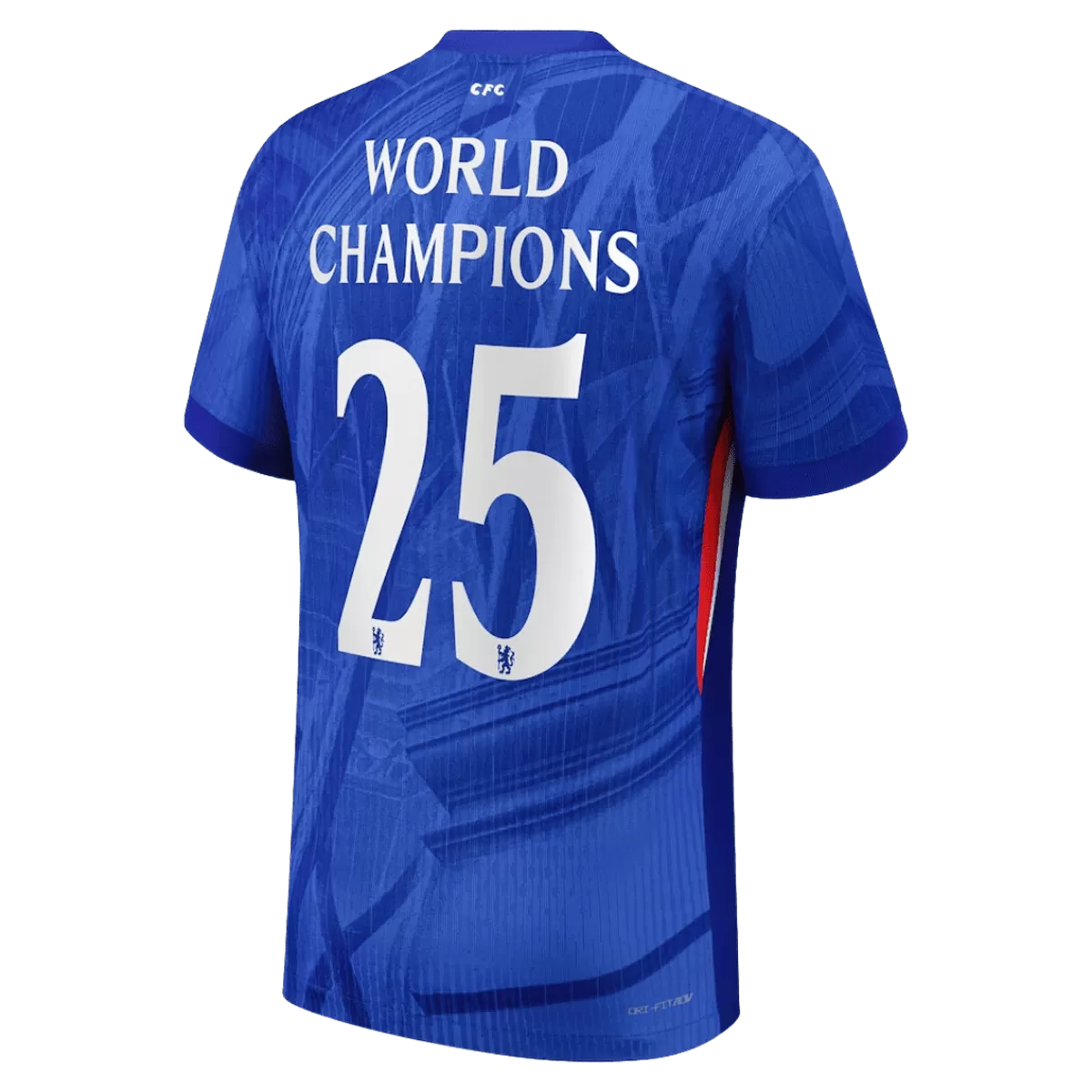 WORLD CHAMPIONS #25 Chelsea Home Jersey 2025/26 - World Champion Badge