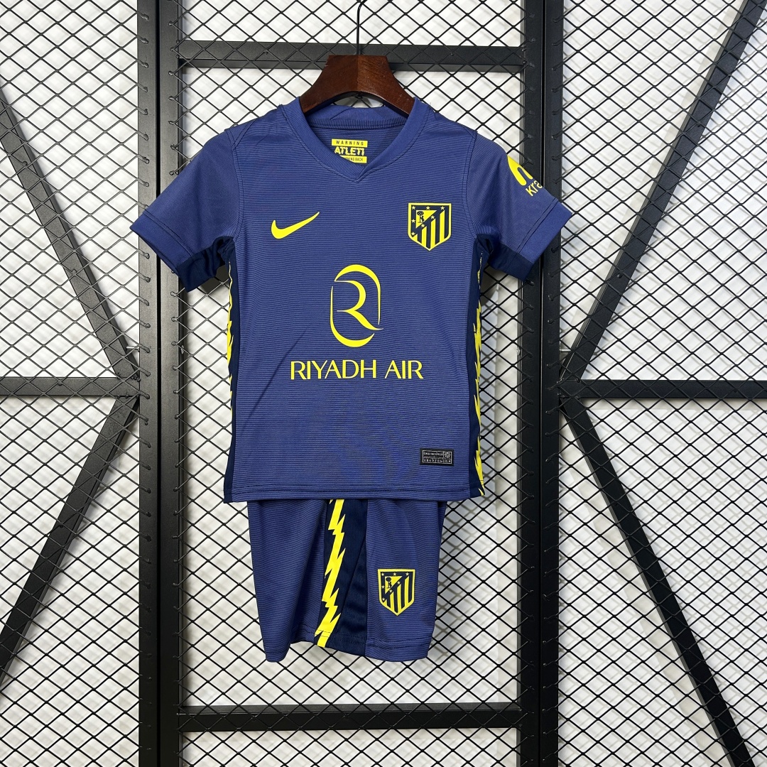 Kid's Atletico Madrid Away Kit 2025/26