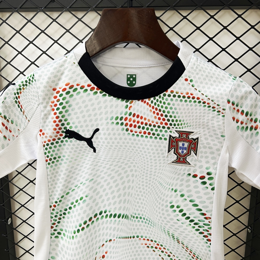 Kid's Portugal Away Kit 2025