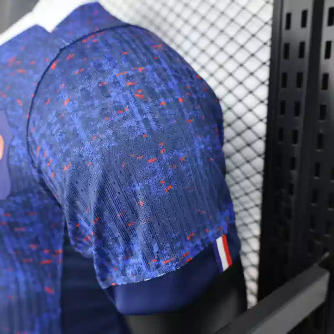 Player Version Men's France Home Jersey For Women's Euro 2025