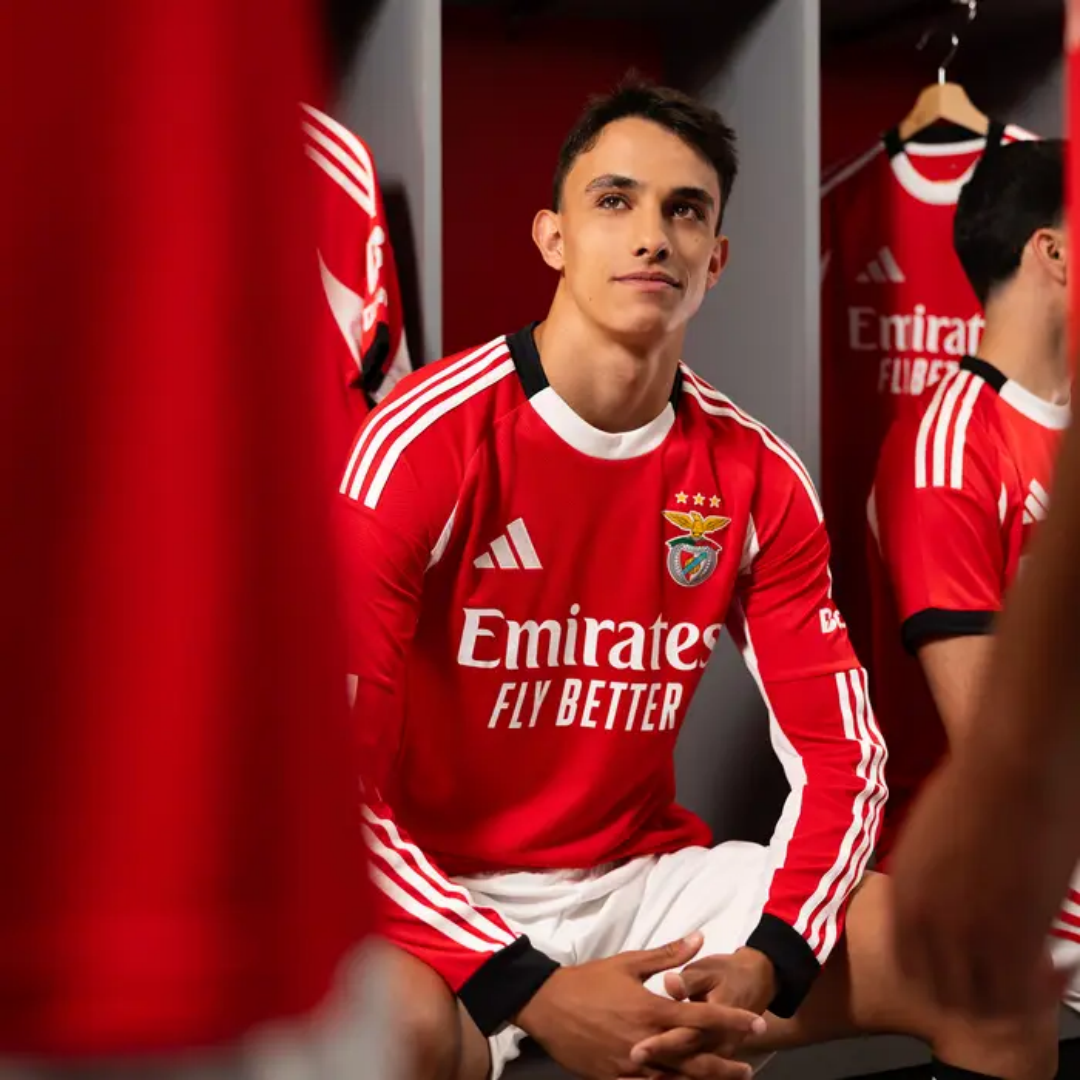 Benfica Home Long Sleeve Jersey 2025/26