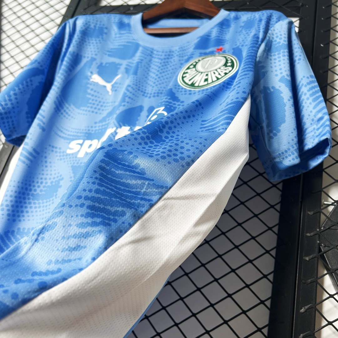 SE Palmeiras Goalkeeper Blue Jersey 2025