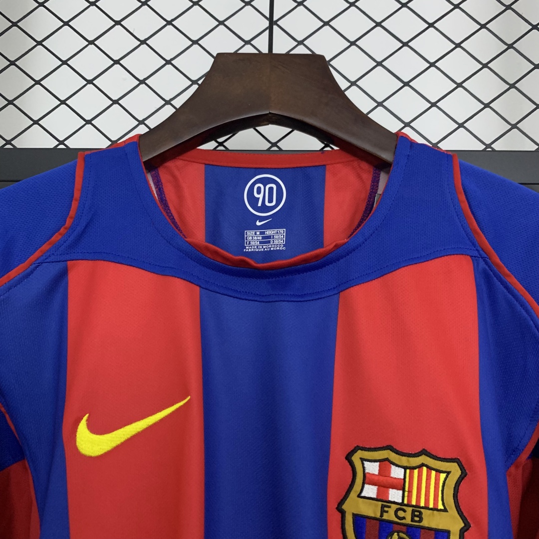 Retro Barcelona Home Jersey 2004/05