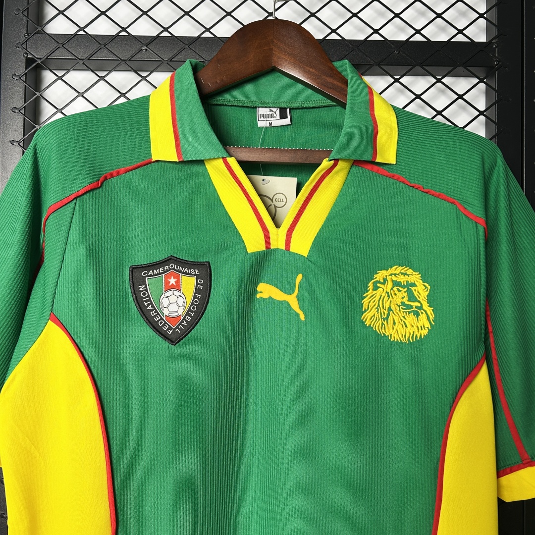 Retro Cameroon Home Jersey 1998
