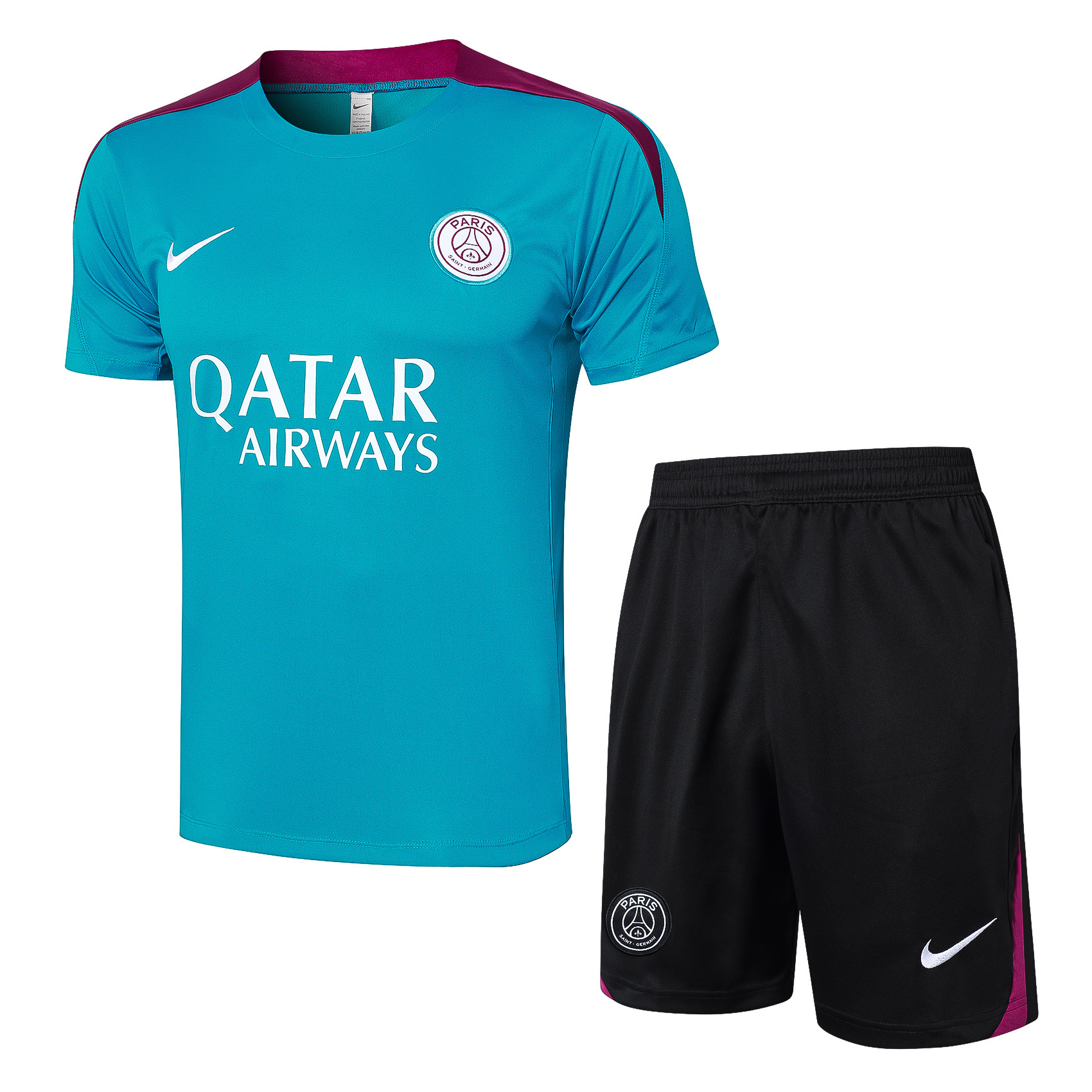 Paris Saint-Germain Short Sleeve Track Suit 2024/25 MEN521
