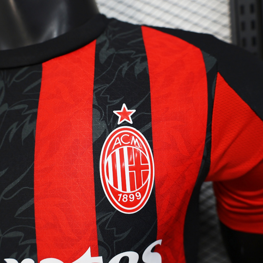 Player Version AC Milan Home Match Jersey 2025/26