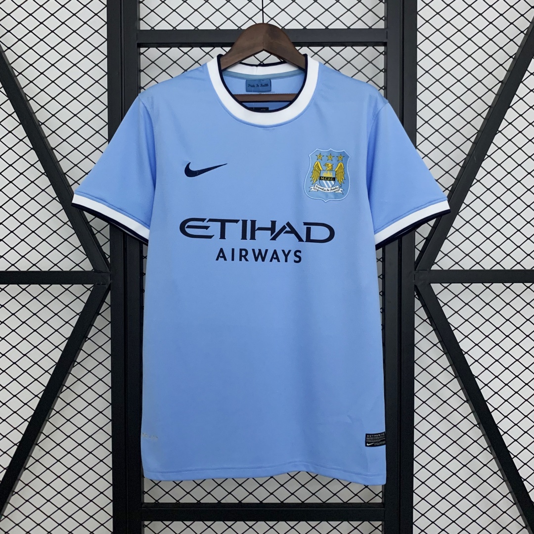 Retro Manchester City Home Jersey 2013/14