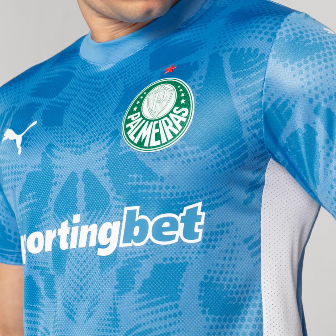 SE Palmeiras Goalkeeper Blue Jersey 2025