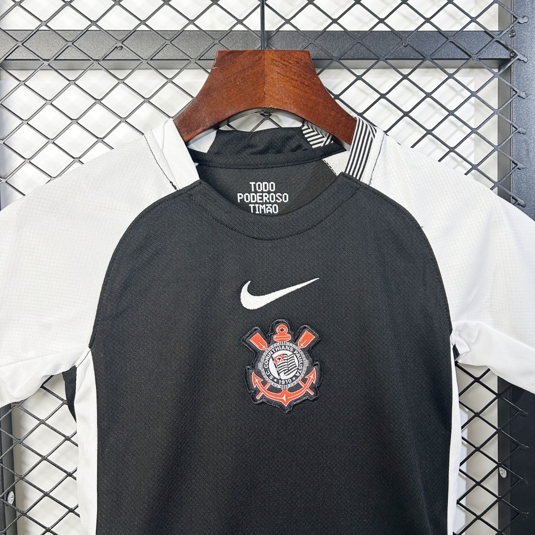 Kid's Corinthians Away Kit 2025