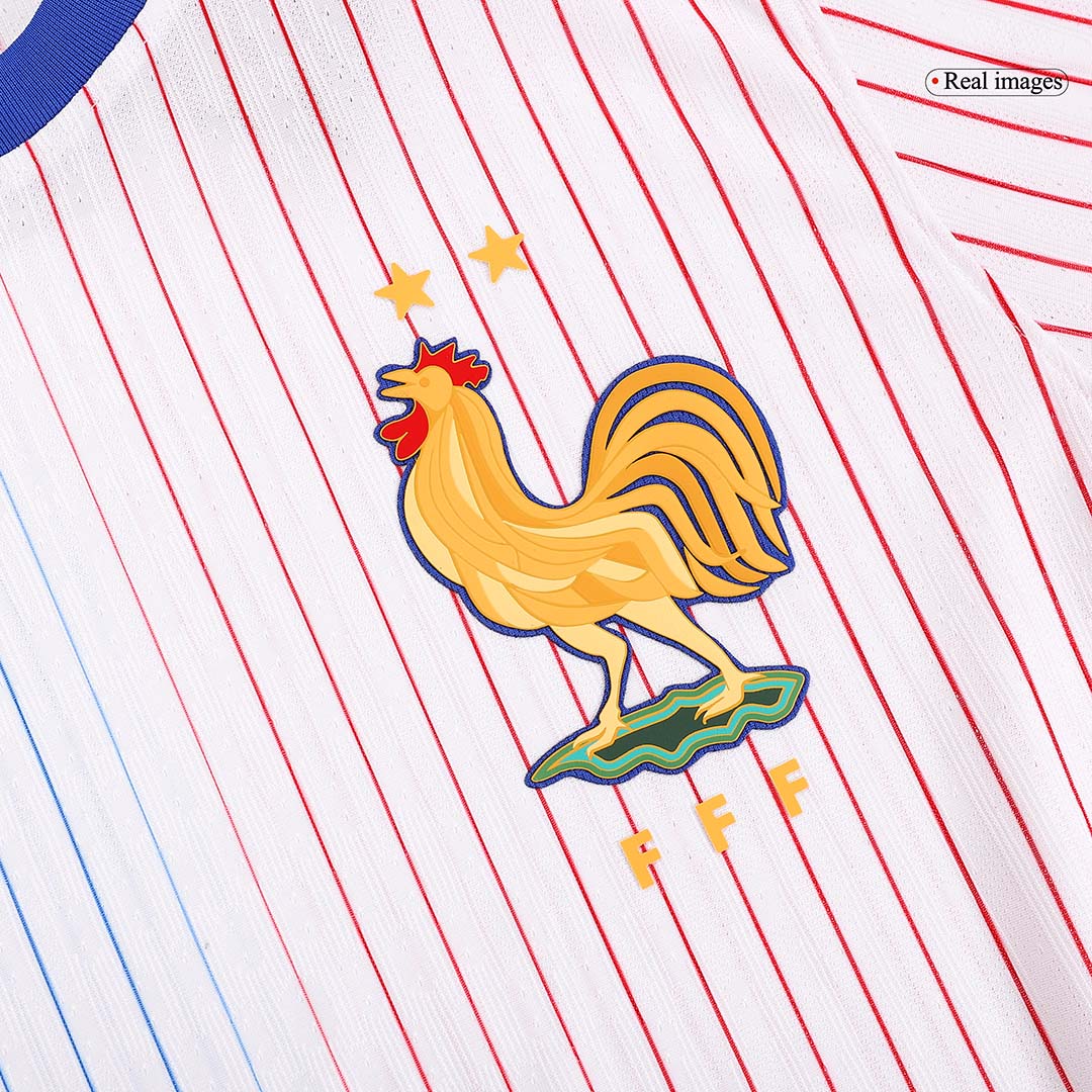 Player Version France Away Jersey EURO 2024