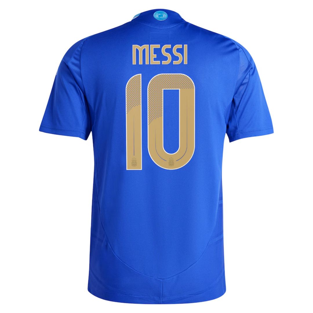 Player Version Lionel Messi #10 Argentina Away Jersey Copa America 2024