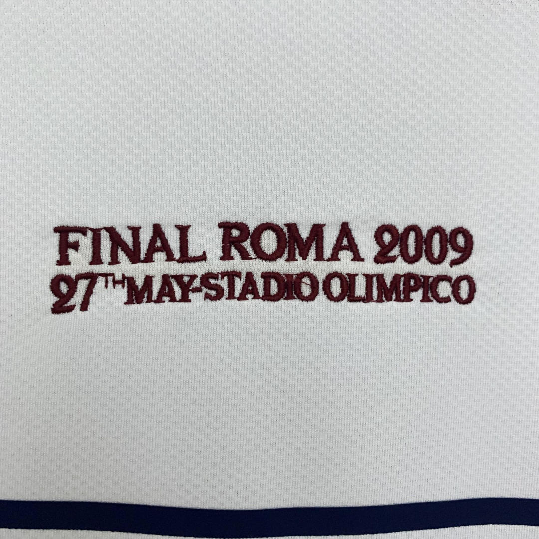 Retro Manchester United 2008/09 Champions League Away Long Sleeve Jersey