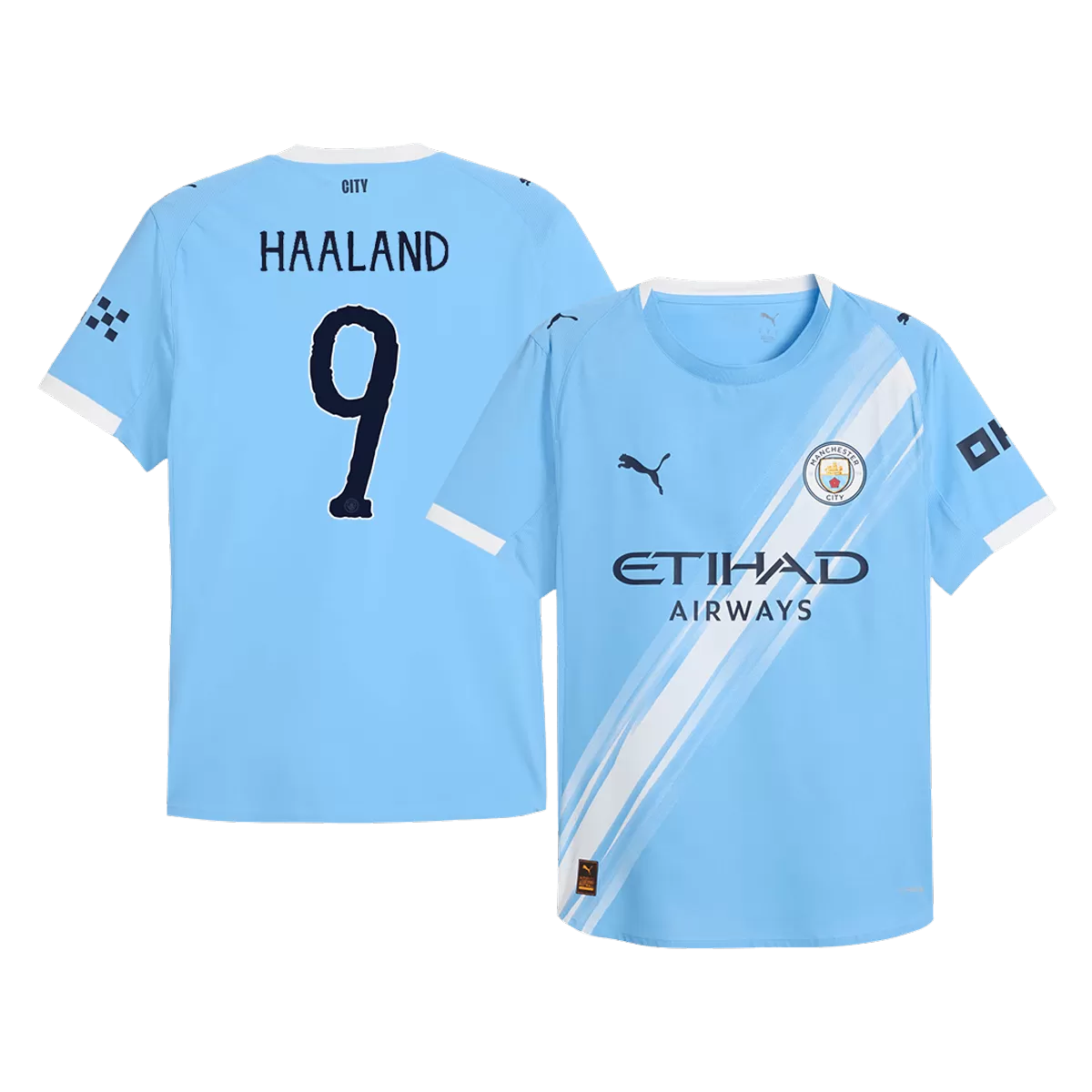 Player Version HAALAND #9 Manchester City Home Jersey 2025/26