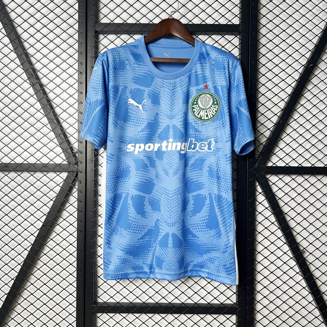 SE Palmeiras Goalkeeper Blue Jersey 2025