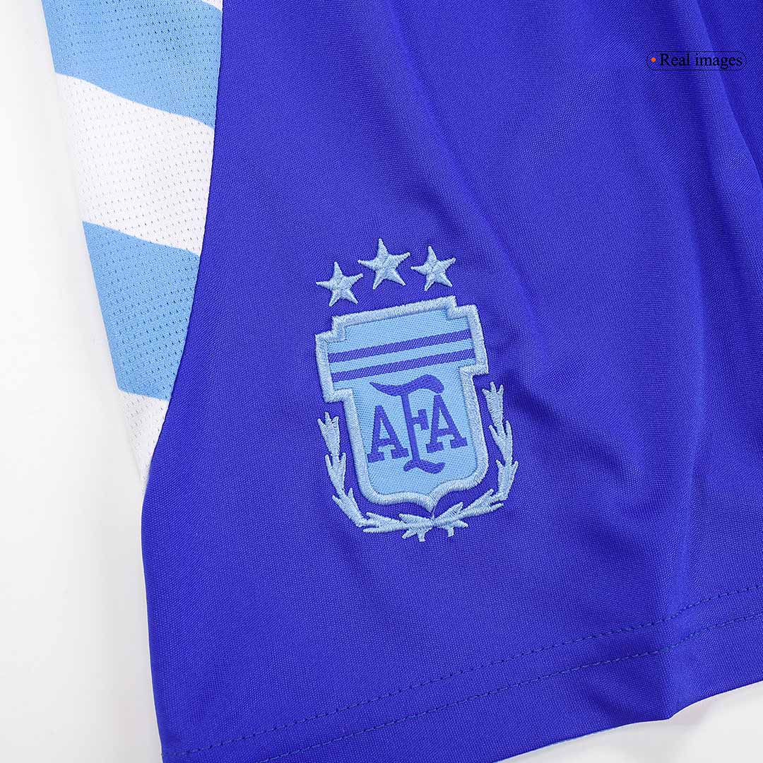 Kid's Argentina Away Jersey+Shorts Copa America 2024