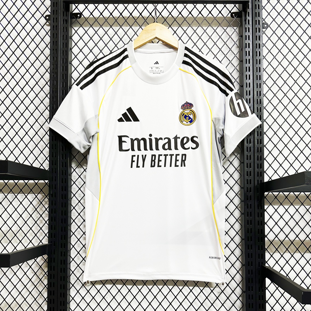 Real Madrid Home Jersey 2025/26