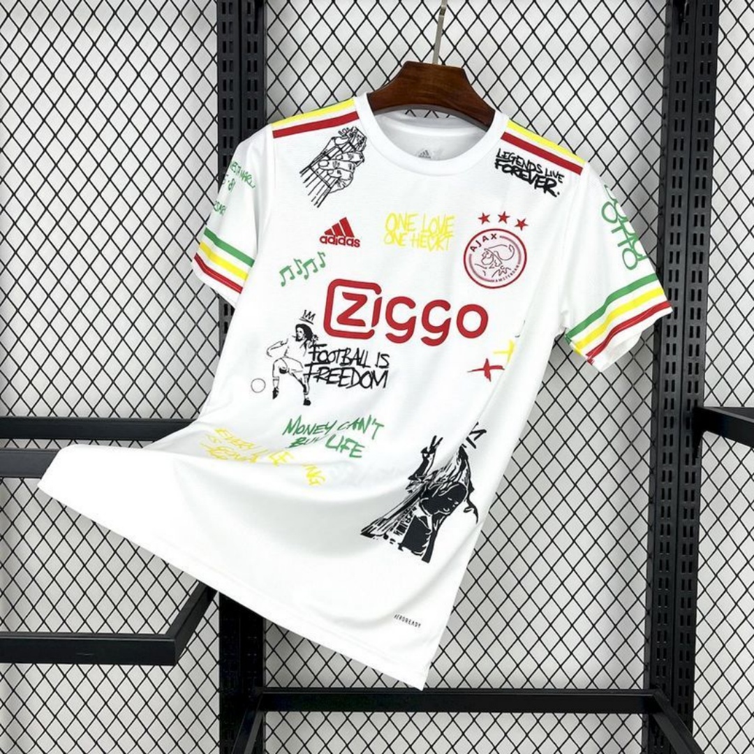 AJAX BOB MARLEY Special Edition Jersey 2025/26