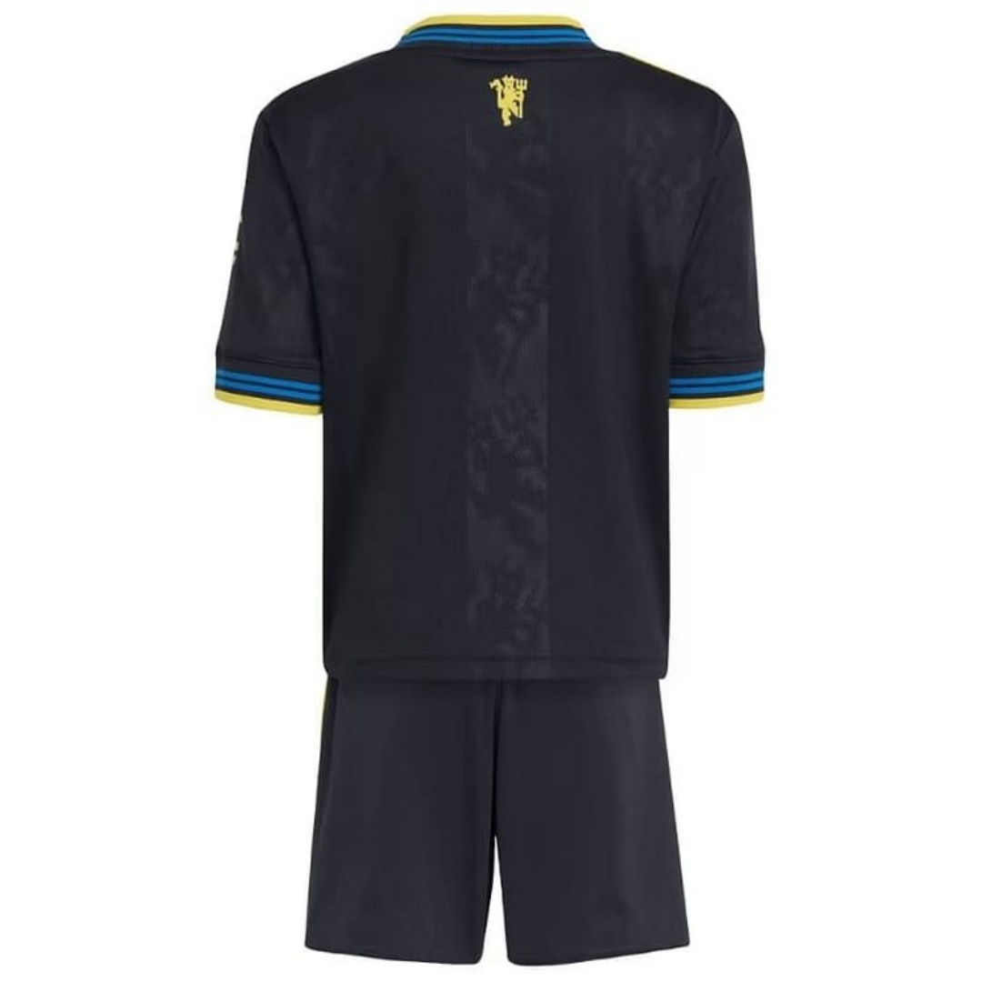 Kid's Manchester United Third Away Kit 2025/26