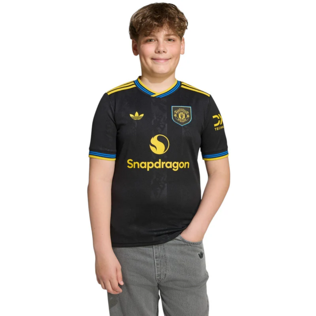 Kid's Manchester United Third Away Kit 2025/26