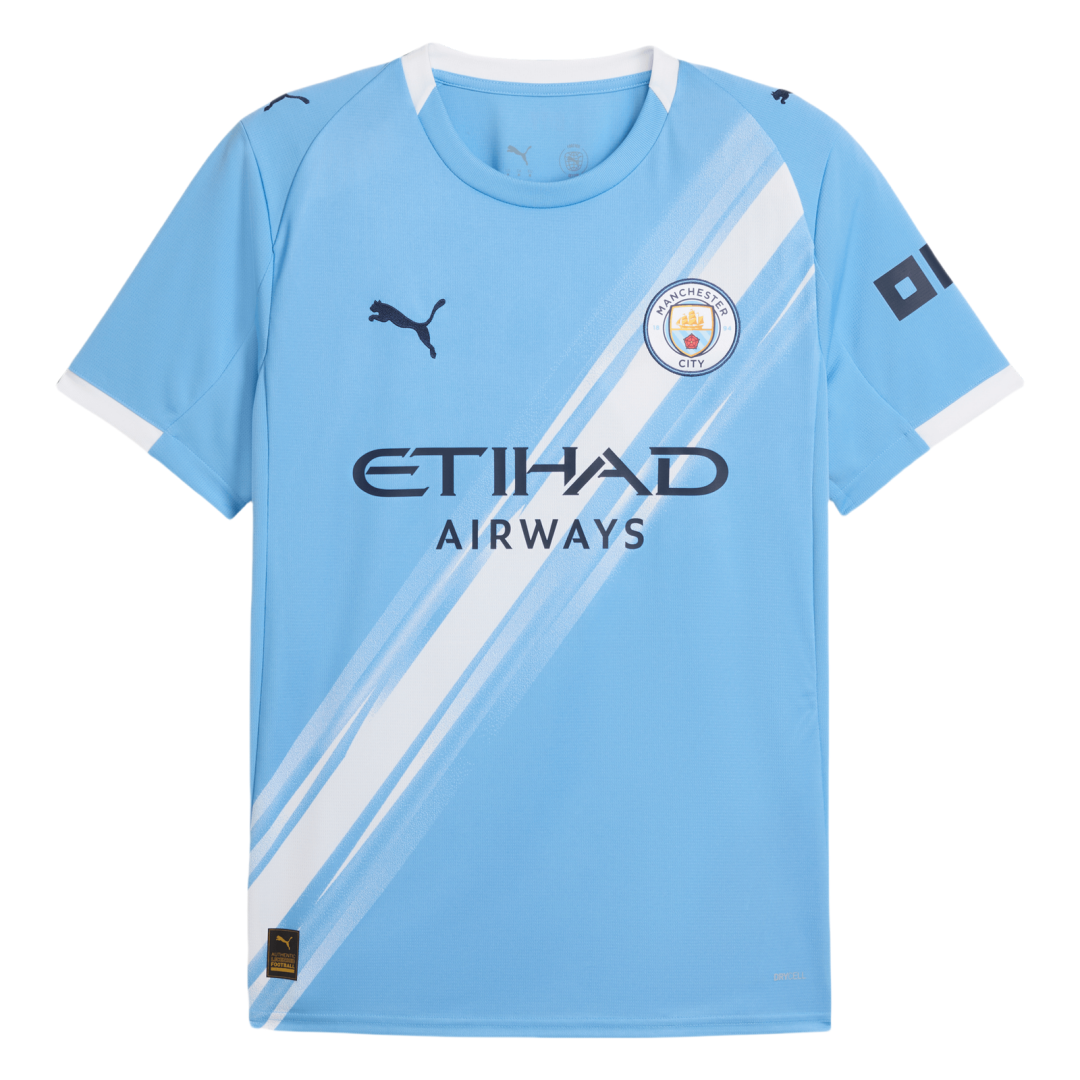Player Version Manchester City Home Jersey 2025/26