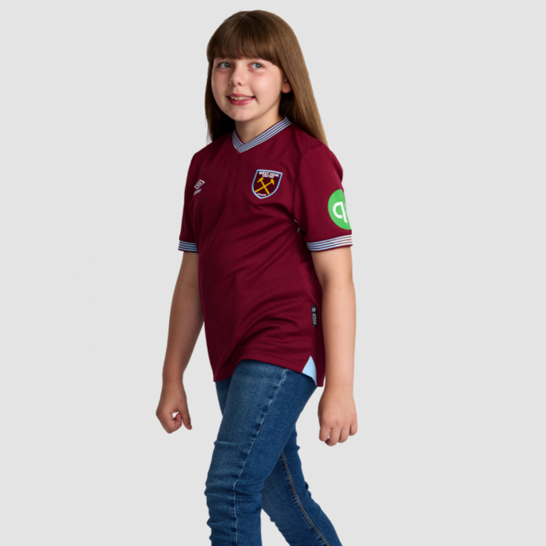 Kid's West Ham United Home Kit 2025/26