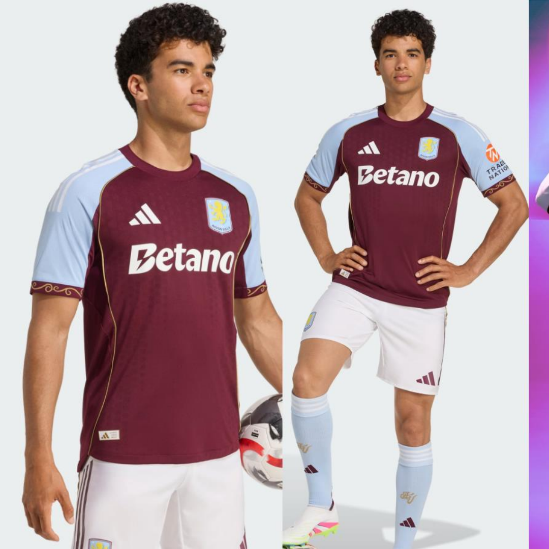 Aston Villa Home Jersey 2025/26