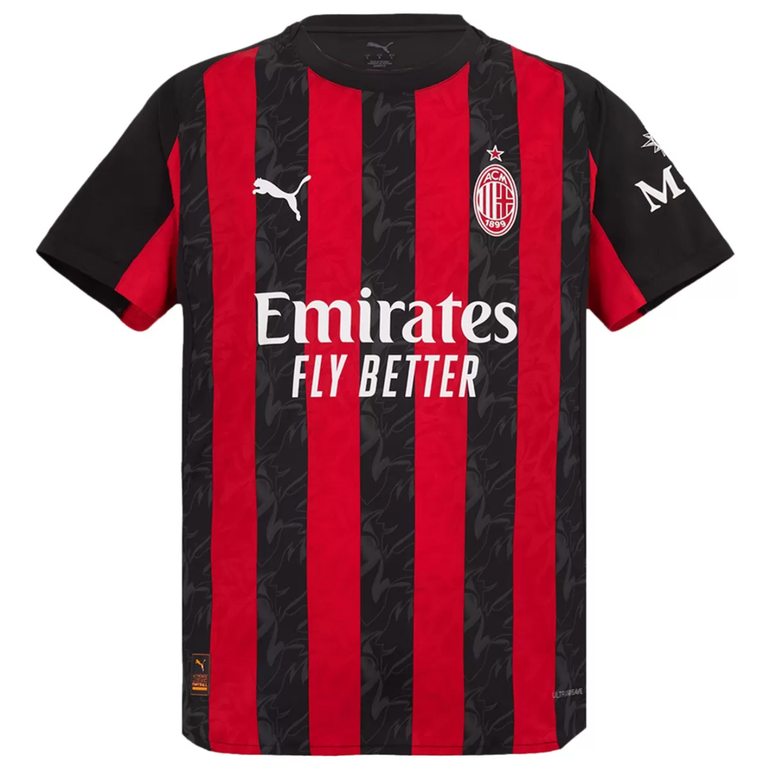 Player Version AC Milan Home Match Jersey 2025/26