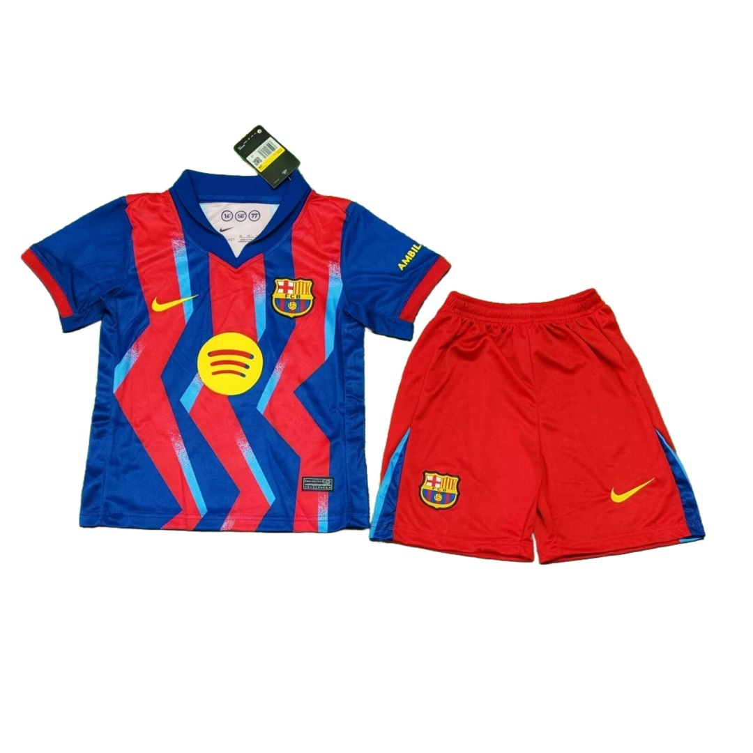 Kid's Barcelona Fourth Kit 2025/26