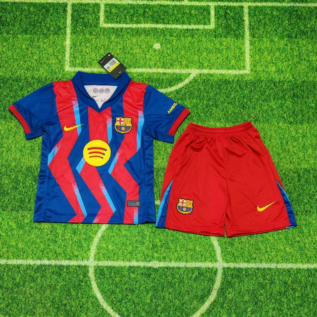 Kid's Barcelona Fourth Kit 2025/26