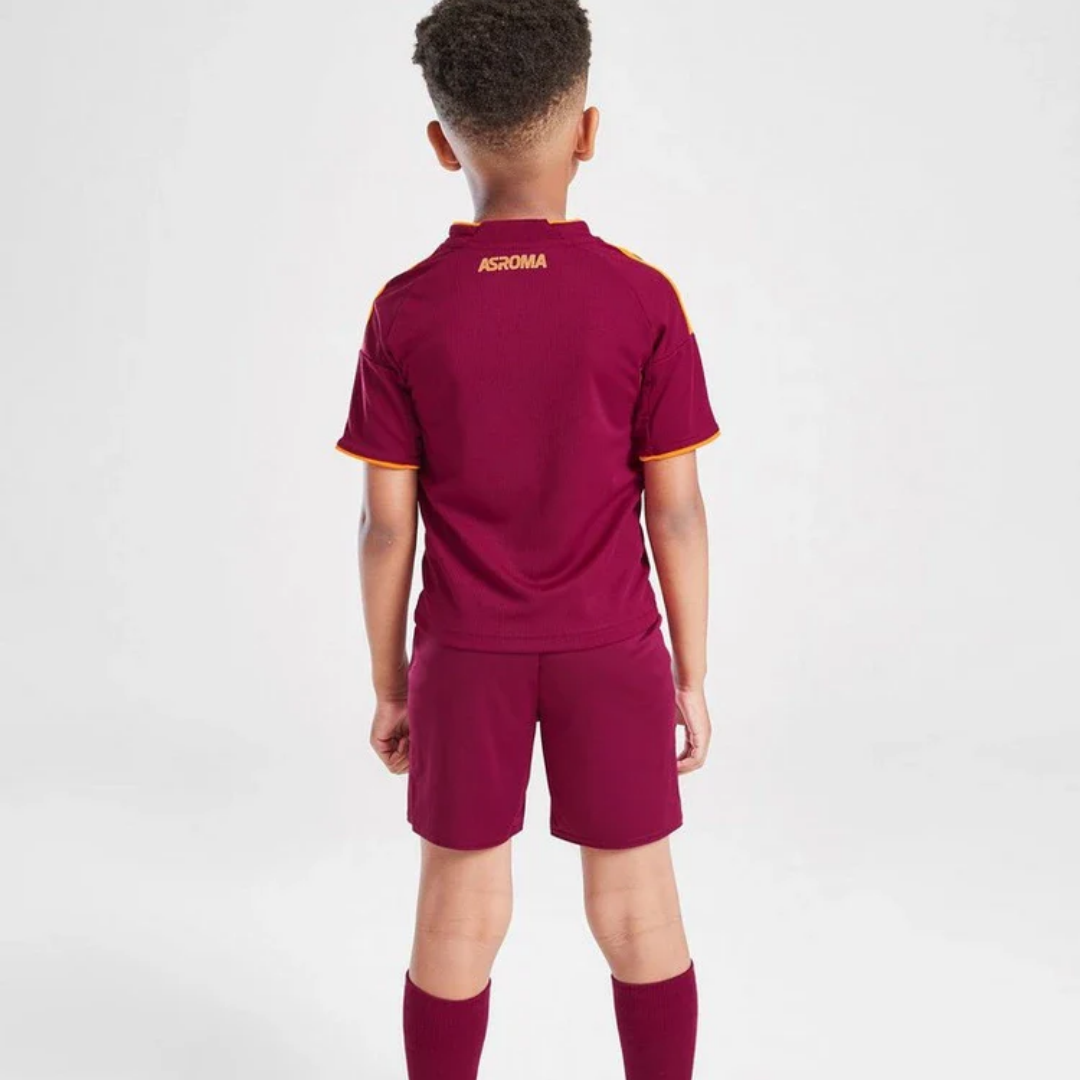 Kid's AS Roma Home Kit 2025/26